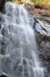 Kagera Falls / Chutes de la Karera, Rutana province, Burundi: main fall - detail - photo by M.Torres