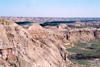 Canada / Kanada - Dinosaur Provincial Park, Alberta: bad lands - photo by M.Torres