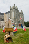 Canada 424 Acadian flags in the Meteghan, Acadian region of Nova Scotia, Canada - photo by D.Smith