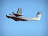 Northwest Territories, Canada: twin engined plane taking off - De Havilland Canada DHC-5 Buffalo - C-FASY - Arctic Sunwest - photo by Air West Coast