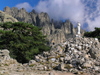 Corsica - Col de Bavella (Corse du Sud): the Virgin MAry - Vierge Marie (photo by J.Kaman)