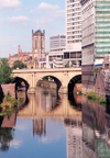 Manchester: the Irwell river (photo by Miguel Torres)