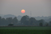 Berkshire, South East England, UK: rural sunset - photo by T.Marshall