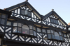 Chester, Cheshire, North West England, UK: gables of old store buildings - photo by I.Middleton