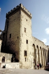 France - Avignon (Vaucluse - Provence-Alpes-Cote d'Azure): Papal Palace - Palais Vieux - Unesco world heritage site - photo by R.Eime