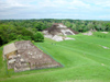 Mexico - Comalcalco: Mayan ruins from above (photo by A.Caudron)