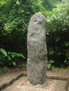 Mexico - Villahermosa - Parque-Museo La Venta: shark god (photo by A.Caudron)