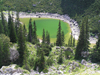 Montenegro - Crna Gora - Durmitor national park: Jablan jezero - the lake form above - Nacionalni Park Durmitor - photo by J.Kaman