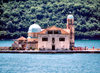 Montenegro - Crna Gora - Montenegro, former Yugoslavia - Outside Perast: islet - Gospa od Skrpjela - Lady of the Rocks - Madonna dello Scarpello - roatian Catholic community in Montenegro - island - photo by M.Torres