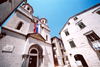 Montenegro - Crna Gora - Kotor: under the church of St Nicholas - Serbian church - photo by M.Torres