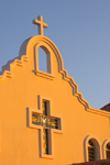 Panama City: church detail - Parroquia San Juan Apostol Evangelista, Brisas del Golf suburb - photo by H.Olarte