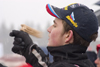 Slovenian fan at Planica ski jumping championships, Slovenia - photo by I.Middleton