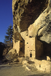 Mesa Verde National Park, Montezuma County, Colorado, USA: detail of Spruce Tree House - photo by C.Lovell