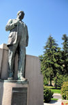 Boise, Idaho, USA: Governor Steunenber statue - he restored  law and order to the state and was later assassinated - sculptor Gilbert Riswold - North Capitol Boulevard - photo by M.Torres