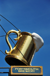 Portsmouth, New Hampshire, USA: Gilded beer mug - Portsmouth Brewery, 56 Market Street - New England - photo by M.Torres