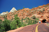 Zion National Park, Utah, USA: tunnel on the Zion-Mt. Carmel Highway - photo by M.Torres