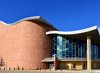 Amarillo, Texas, USA: Globe News Center for the Performing Arts ith its undulating facade - photo by M.Torres